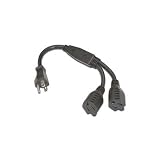 Power Cord Splitter 1TO4 Black