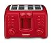 Third Party New : Cuisinart CPT-140R Electronic Cool Touch 4-Slice Toaster, Red
