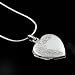 Jewelry : Sterling Silver Heart Locket with Chain