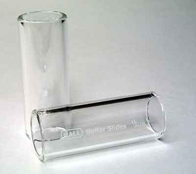 Hall Guitar Slide 8399 - Pyrex Glass Size 3 Regular - Clear Glass