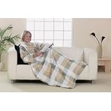 Fleece Snuggle Blanket - Checkby Easylife
