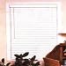 Homebasix 32"Wx64"H Faux Wood Blinds White FWB-32X64