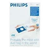 Produkt-Bild: 4 ORIGINAL STAUBFILTERBEUTEL PHILIPS FC8021/03 FC8021 Classic