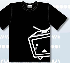 ニコニコ動画 ニコニコテレビちゃんＴシャツ/男性用Ｌサイズ