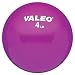 4 lb Weighted Fitness Ball with Soft Vinyl Convering by Valeo