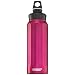 Sigg Wide Mouth Loop Top Water Bottle (1-Liter, Red)
