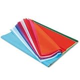 Pacon Spectra(R) Assorted Color Tissue Pack, 20 x 30, 20 Colors, Pack Of 20 Sheets