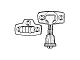 Review Securit  / Securit S1048 Sash Window Fastener Brassed