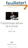 L'apprentissage pr�coce de la lecture, 5e �dition