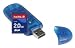 Electronics : Sandisk 2GB Secure Digital SD Card (SDSDB-2048) & BlueProton USB 2.0 Card Reader Writer