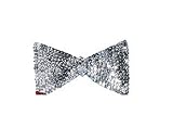 Fancy Dress Accessories - Sequin Bow Tie - Silver