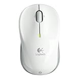 Logitech V470 Bluetooth Cordless Laser Mouse for Notebooks (White)