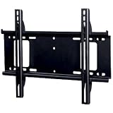 Peerless SF640 Universal Fixed Low-Profile Wall Mount for 23" to 46" Displays (Black)