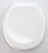 Wenko Premium WC-Sitz Ottana - Absenkautomatik, rostfreie Fix-Clip Hygiene Edelstahlbefestigung, antibakteriell, Duroplast, wei�