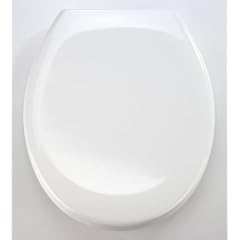 Wenko Premium WC-Sitz Ottana - Absenkautomatik, rostfreie Fix-Clip Hygiene Edelstahlbefestigung, antibakteriell, Duroplast, wei�