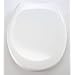 Wenko Premium WC-Sitz Ottana - Absenkautomatik, rostfreie Fix-Clip Hygiene Edelstahlbefestigung, antibakteriell, Duroplast, wei�