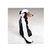 Casual Canine 8-Inch Polyester Little Stinker Skunk Dog Costume, X-Small, Black/White