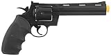 Colt Python .357 Magnum Revolver Gas Powered Airsoft Gun - 6 Inch - Black