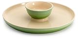 Le Creuset Stoneware 2-Piece Hors d Oeuvre Set, Kiwi