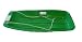 1 x Green Sledge for Adults/Children - Perfect for Snow!