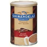 Ghirardelli Chocolate Premium Hot Cocoa Mix, Double Chocolate, 16 oz