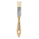 da Vinci Varnish &amp; Priming Series 2475 Mottler Brush, Medium Hog Bristle with Natural Lacquered Handle, Size 15