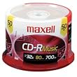 MAXELL CD-R 80 MUSIC 50 PACK