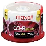 Maxell CDR80M Recordable CD for Audio CD Recorders