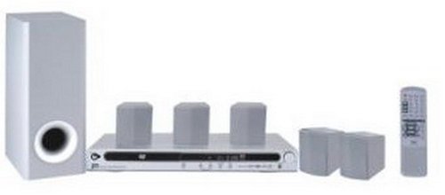 JSI 6 Speaker Home Theatre System 400 Watts with Progressive Scan DVD & Cd Player Multi Format Compatible JS5010