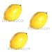 artificial Decorative Faux Fruit Bunch of 3 2.5