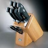 Sanelli 945808 Oak Wood Block 8 Pcs.
