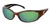 Costa Del Mar Hammerhead Driftwood Sunglasses Green Mirror 580 Glass Lens