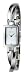 DKNY Ladies Watch with Leather and Diamante Phone Charm - NY4245