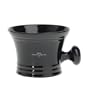 Edwin Jagger Rn46 Traditional Black Porcelain Shaving Soap Bowl With Handle, Black