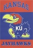 Kansas Jayhawks Double-Sided 28x40 Banner - COLLEGE ATHLETICS Sports Merchandise