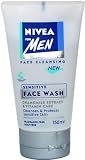 Nivea For Men Sensitive Face Wash 5 oz.