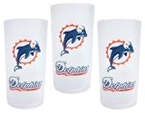 Miami Dolphins 3 Piece Tumbler Set