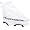 Giordana 2012 Lycra Cycling Shoe Cover with Zipper - White - GI-LYSC-SOLI-WHIT (S)