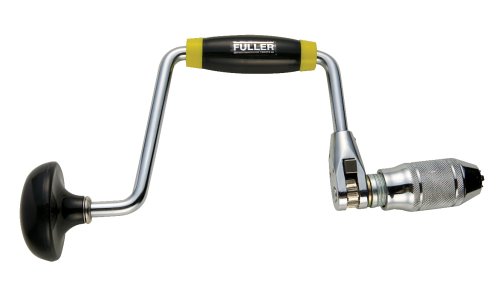 FULLER 890-1071 12-Point Reversible Ratchet Brace with 2-Jaw Chuck