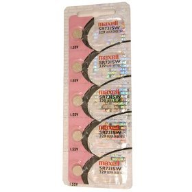 Maxell Watch Batteries 329SR731SW Battery Cell