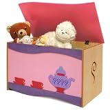 Little Girl Tea Set Toy Box