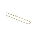 10 KT Yellow Gold 1 MM Box Chain 10K Chain Necklace 18 "