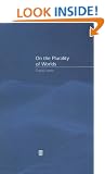 On the Plurality of Worlds