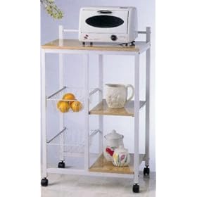 mobile kitchen storage cart