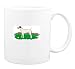Mug with parson, jack, dog, russell, terrier, canine