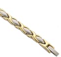 Aphrodite Magnetic Bracelet 7.5 inch 2-Tone