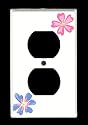 DISNEY PRINCESS FLOWER SLEEPING BEAUTY & THE BEAST OUTLET COVER SWITCHPLATE COVER