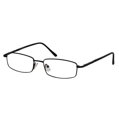 EyeBuyExpress Rectangle Black Reading Glasses