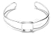 Jewelry : Sterling Silver Open Square Cuff Bracelet