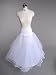 Artwedding Tulle Sweep Train Wedding Petticoat/Slip,White,One Size